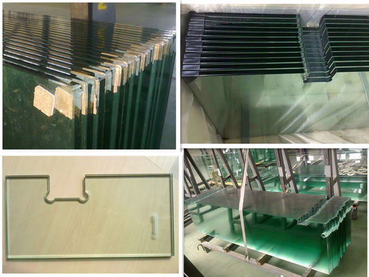 Vetro temperato di sicurezza laminato per finestre / porte / pareti a tenda