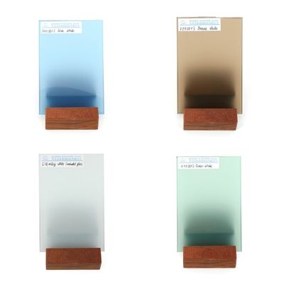 Isolamento acustico vetro stratificato bianco resistente alle intemperie spessore 6,38 mm