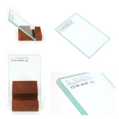 Vetro laminato trasparente resistente alla rottura per la costruzione 6.38mm 6.76mm 8.38mm 8.76mm