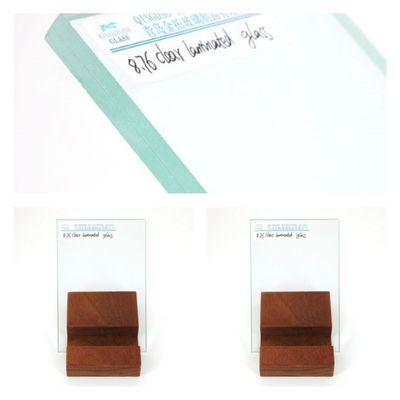 Vetro a finestre acustiche laminate insonorizzate spessore 6,76 mm 8,76 mm 10,76 mm