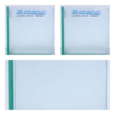 Pannelli di vetro a lucchetta rettangolare spessore 5 mm / 6 mm per una migliore ventilazione