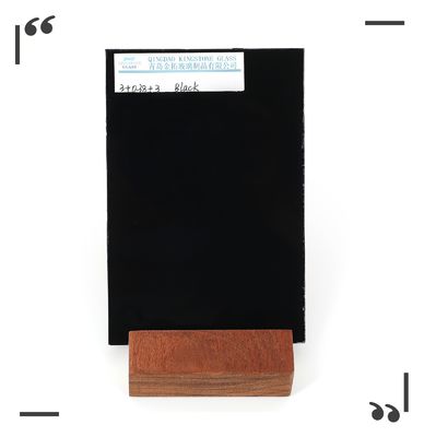 Soluzione di vetro laminato di sicurezza di grandi dimensioni Grigio PVB Colore per le esigenze del progetto